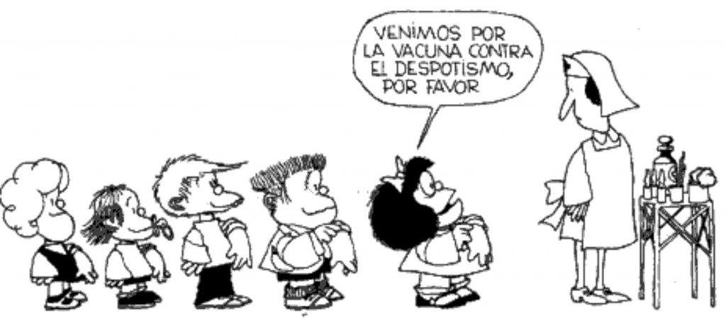 Mafalda despotismo