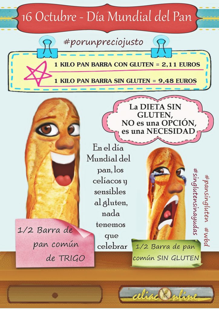 dia mundial pan barra sin gluten